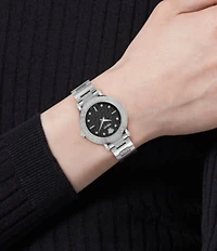 Versace Women's Greca Sphere Petite Quartz Analog Stainless Steel Bracelet Watch