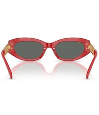 Versace Women's Greca VE4501 54mm Cat Eye Sunglasses