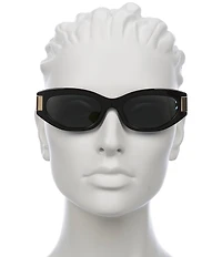 Versace Women's Greca VE4501 54mm Cat Eye Sunglasses