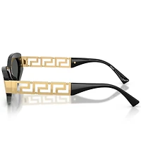 Versace Women's Greca VE4501 54mm Cat Eye Sunglasses