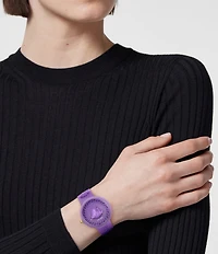 Versace Women's Medusa Pop Quartz Analog Silicone Strap Watch Set
