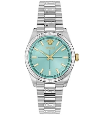 Versace Women's Millenyium Analog Stainless Steel Bracelet Watch