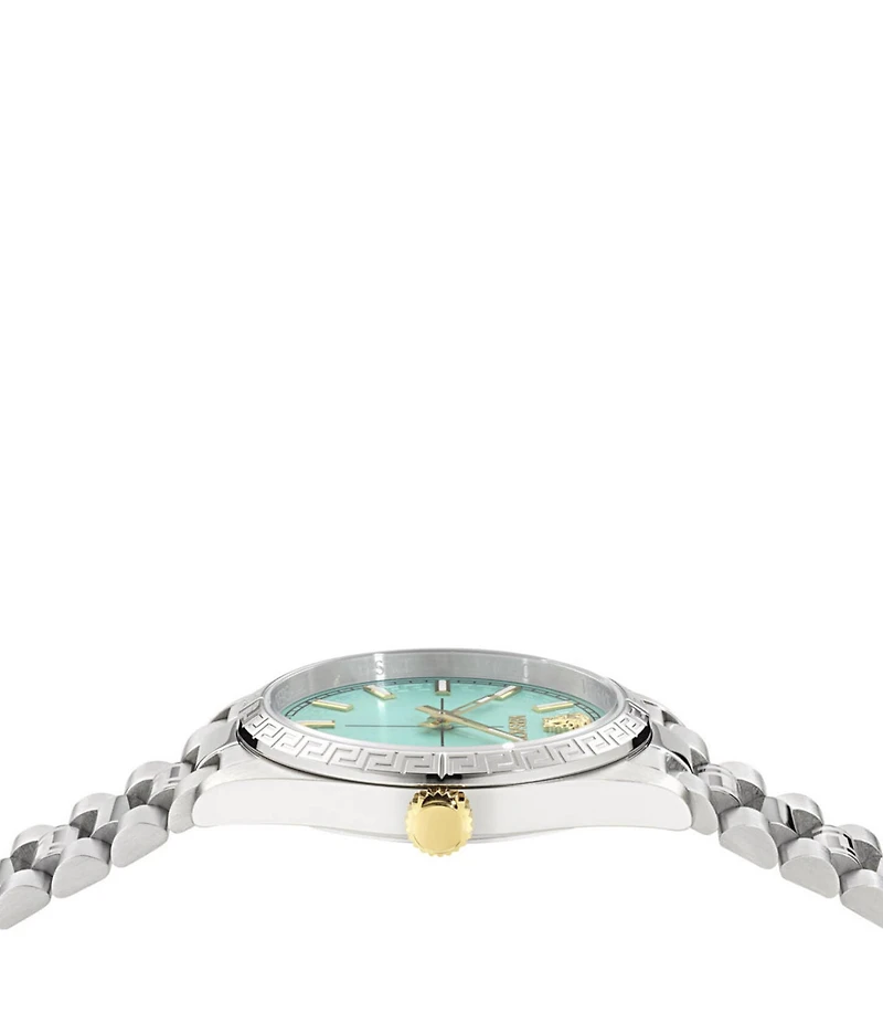 Versace Women's Millenyium Analog Stainless Steel Bracelet Watch