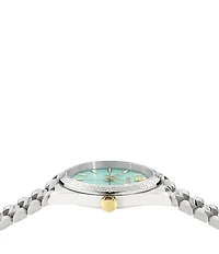 Versace Women's Millenyium Analog Stainless Steel Bracelet Watch
