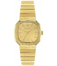 Versace Women's V-Arcadis Quartz Analog Gold Tone Stainless Steel Bracelet Watch