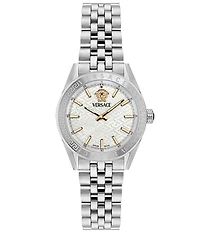 Versace Women's V-Code Analog Stainless Steel Bracelet Watch