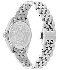 Versace Women's V-Code Analog Stainless Steel Bracelet Watch
