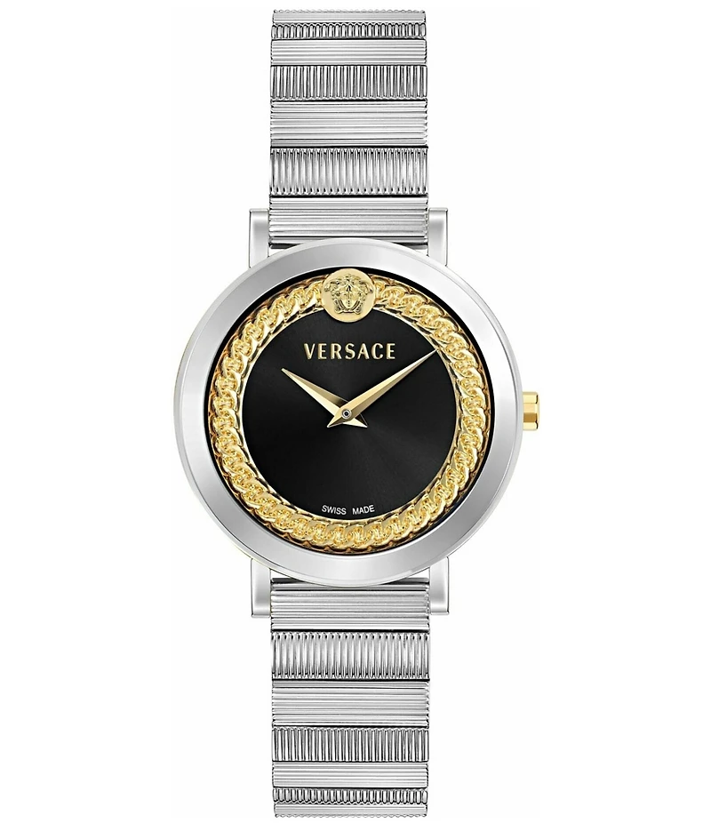 Versace Women's V-Libra Analog Stainless Steel Bracelet Watch