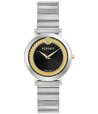 Versace Women's V-Libra Analog Stainless Steel Bracelet Watch