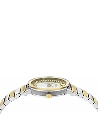 Versace Women's V-Libra Analog Two Tone Stainless Steel Bracelet Watch