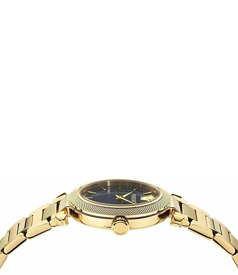 Versace Women's V-Musa Quartz Analog Gold Tone Stainless Steel Bracelet Watch