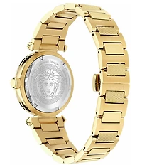 Versace Women's V-Musa Quartz Analog Gold Tone Stainless Steel Bracelet Watch