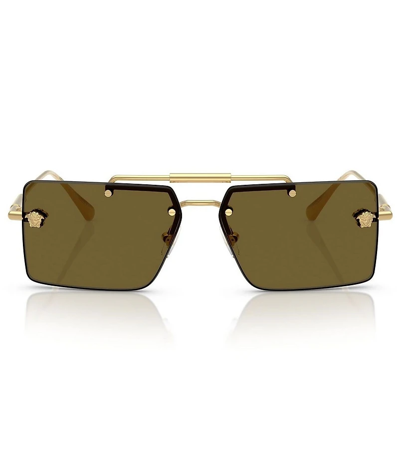 Versace Women's VE2245 60mm Rectangle Sunglasses