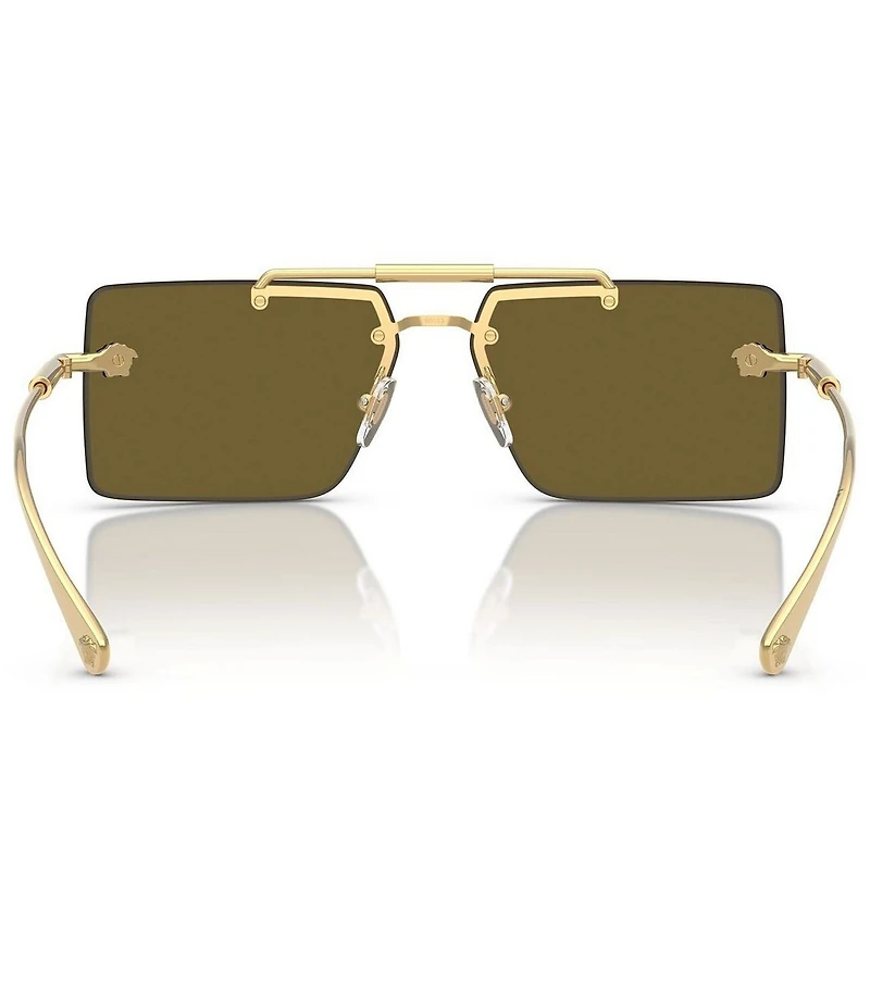 Versace Women's VE2245 60mm Rectangle Sunglasses