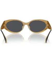 Versace Women's Ve2263 56mm Oval Sunglasses