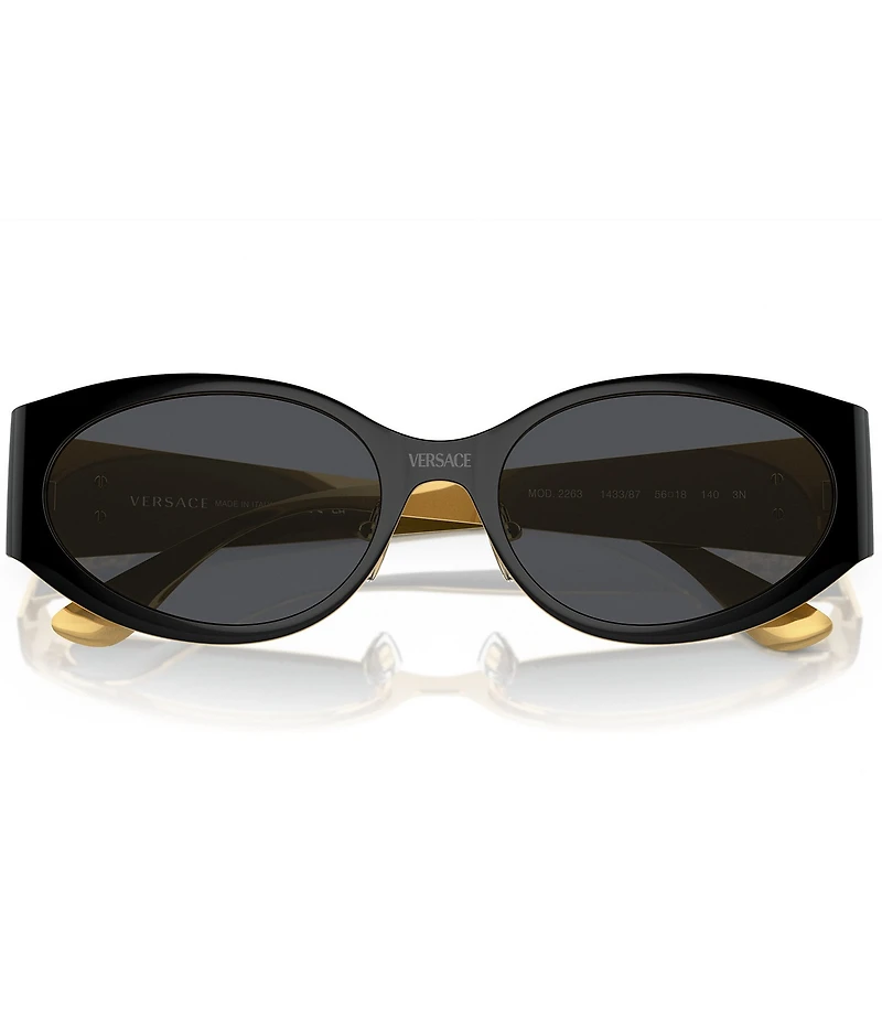 Versace Women's Ve2263 56mm Oval Sunglasses