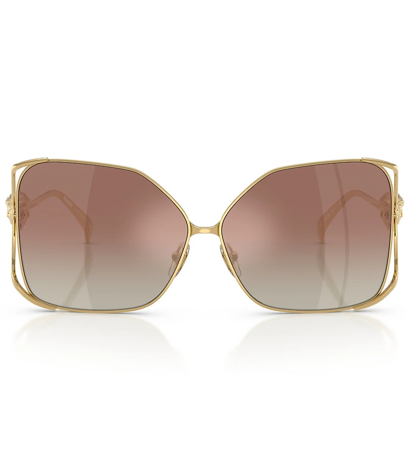 Versace Women's VE2288 62mm Square Mirrored Sunglasses