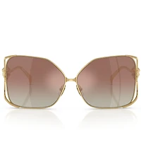 Versace Women's VE2288 62mm Square Mirrored Sunglasses