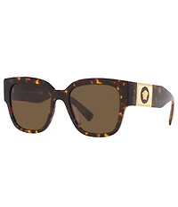 Versace VE4437U 54mm Tortoise Square Sunglasses