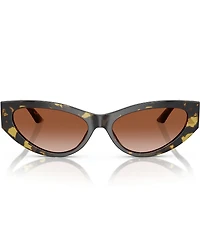 Versace VE4470B 56mm Tortoise Cat Eye Sunglasses