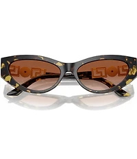 Versace VE4470B 56mm Tortoise Cat Eye Sunglasses