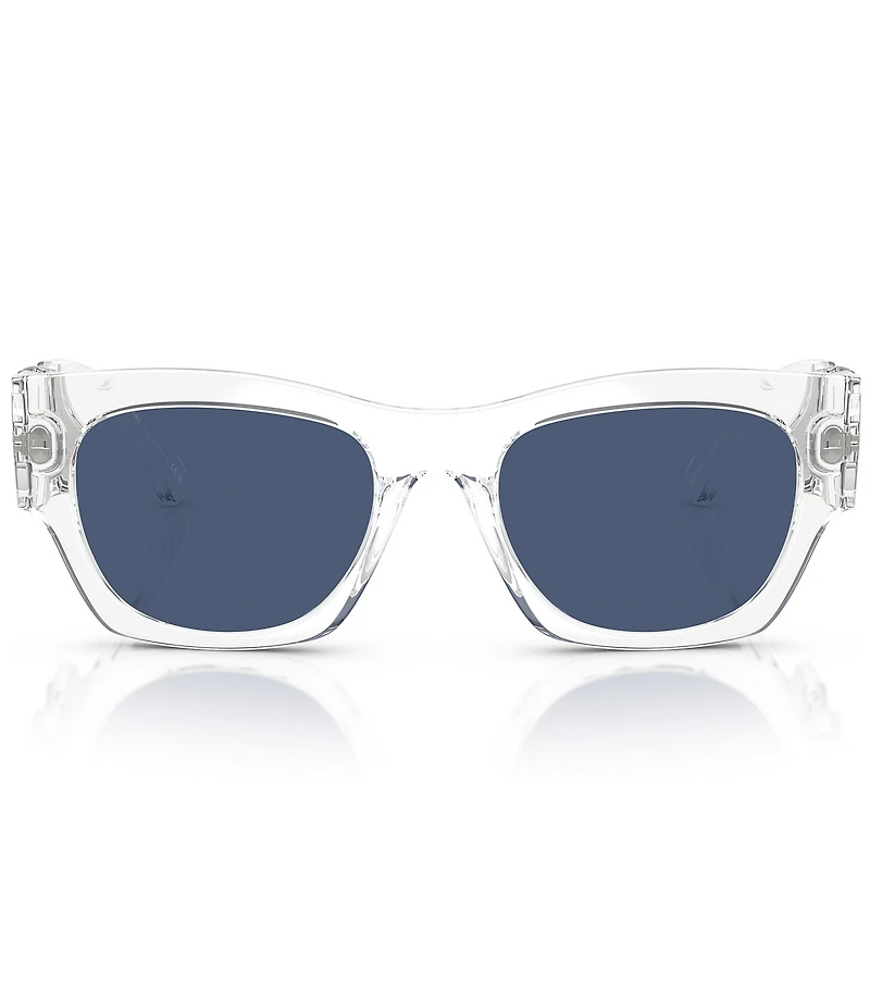 Versace Women's VE4479 52mm Transparent Pillow Sunglasses