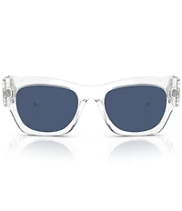 Versace Women's VE4479 52mm Transparent Pillow Sunglasses