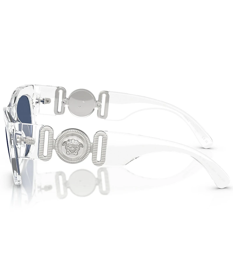 Versace Women's VE4479 52mm Transparent Pillow Sunglasses