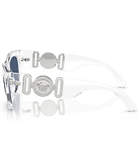 Versace Women's VE4479 52mm Transparent Pillow Sunglasses