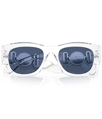 Versace Women's VE4479 52mm Transparent Pillow Sunglasses