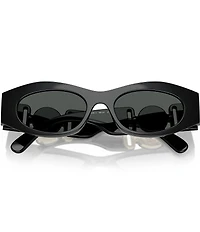 Versace Women's VE4480 51mm Oval Sunglasses