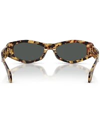 Versace Women's VE4487 54mm Rectangle Sunglasses