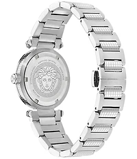 Versace Women's Versace Greek Analog Stainless Steel Bracelet Watch