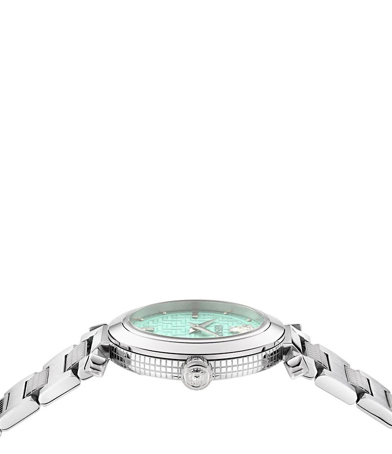 Versace Women's Versace Greek Analog Stainless Steel Bracelet Watch