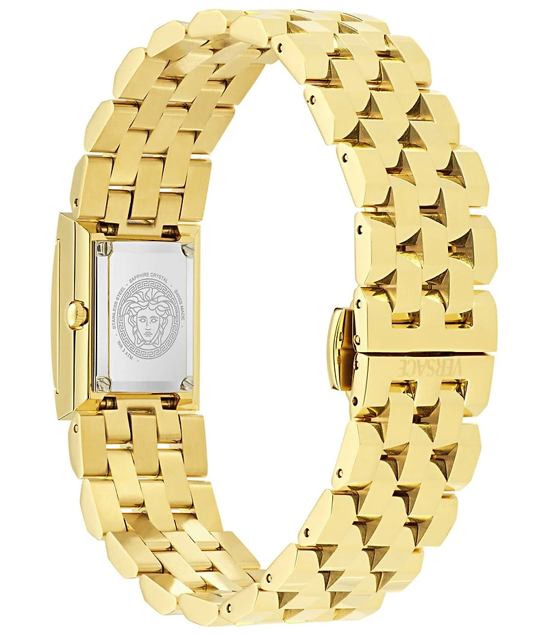 Versace Women's Versace Reveal Analog Gold Tone Stainless Steel Bracelet Watch