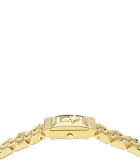 Versace Women's Versace Reveal Analog Gold Tone Stainless Steel Bracelet Watch