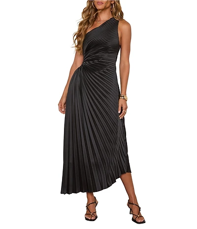 VICI Collection Asymmetrical Maxi Dress