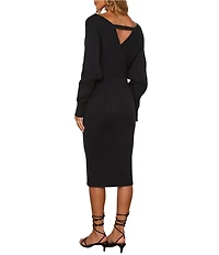 VICI Collection Bodycon Sweater Dress