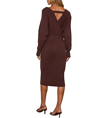 VICI Collection Bodycon Sweater Dress