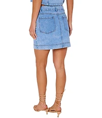 VICI Collection Coordinating Denim Mini Skirt