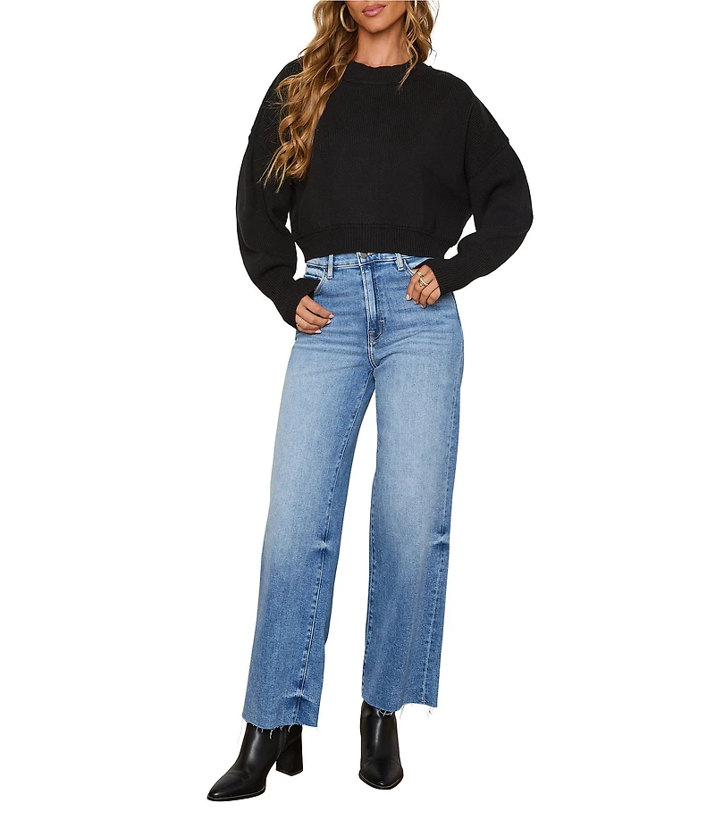 VICI Collection Cropped Sweater