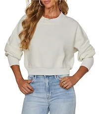 VICI Collection Cropped Sweater