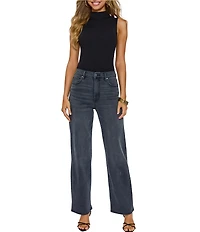 VICI Collection Mock Neck Sleeveless Knit Top