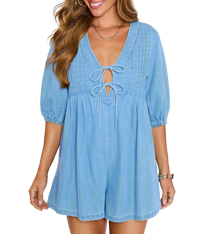 VICI Collection Terez V-Neck Romper