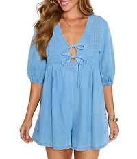 VICI Collection Terez V-Neck Romper