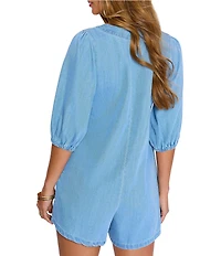VICI Collection Terez V-Neck Romper