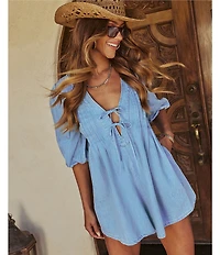 VICI Collection Terez V-Neck Romper