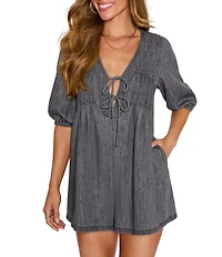 VICI Collection Terez V-Neck Romper