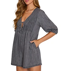 VICI Collection Terez V-Neck Romper