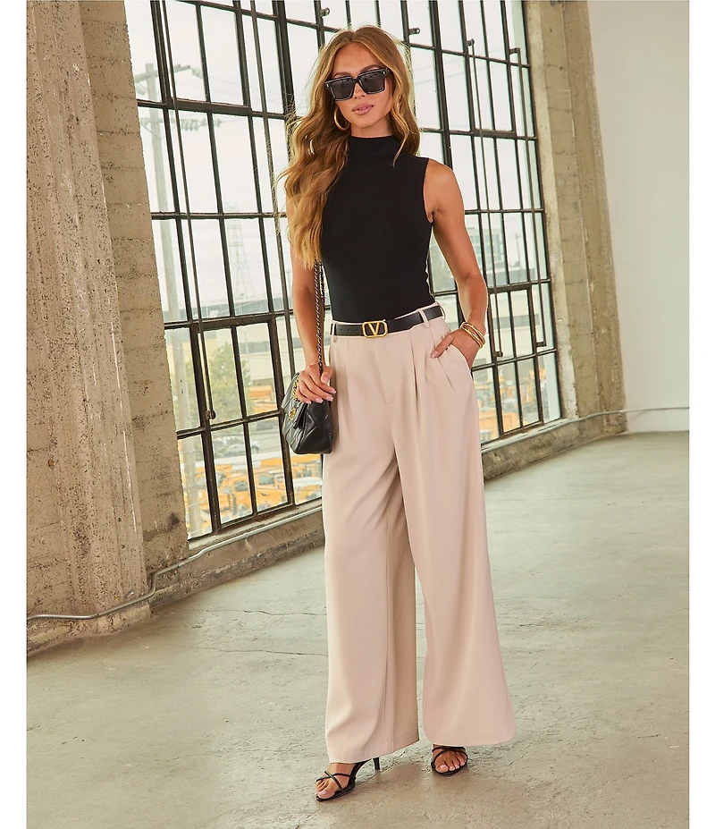 VICI Collection Wide Leg Trousers